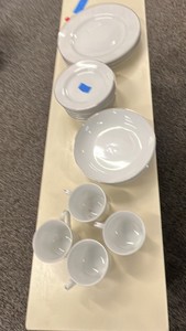 Sterling Affair Glass China set
