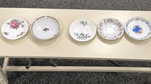 Vintage Appetizer Plates