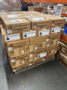 (100) HUGE LOT - NEW (Old Stock  Vintage) Audio Electronic Systems AES In-Wall Loudspeakers - Model AU-AES100S