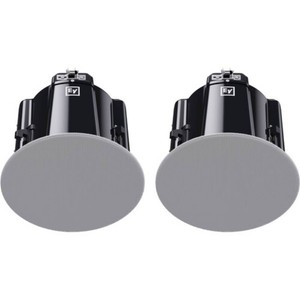 (PAIR) NEW IN BOX - Electro-Voice EV C8.2 Professional  Commercial Full Bandwidth 8 Ceiling Loudspeakers - $500 Online