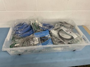 Network  Ethernet CAT5 & CAT6 Cable Lot - More than 120 Cables - Various Lengths & Colors