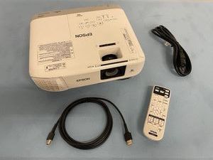 Epson PowerLite 108 XGA 3700-Lumen Home Theater Projector with HDMI Cable & Remote Control