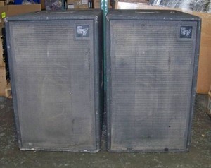 (PAIR) Electro-Voice EV MTL-2 Vintage Dual 18 Low-Frequency Manifold Technology Subwoofer Pro Audio Loudspeakers