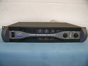 QSC PLX1602 Lightweight 2-Channel 2RU Professional Audio Power Amplifier