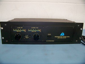 AB International 9420A Heavy-Duty 1300-Watt High-End Two-Channel Professional Power Amplifier