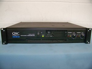 QSC RMX850  RMX-850 Professional 2-Channel Rack Mounted Pro Audio Power Amplifier