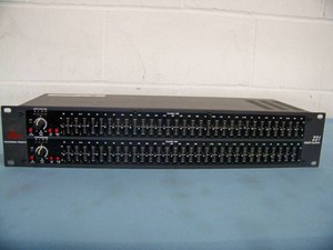 dbx 231 Dual-Channel 31-Band Sound Reinforcement Touring  Studio Pro Audio Equalizer EQ