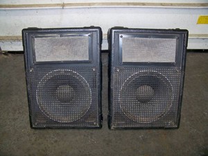 (PAIR) Vintage JBL MR902 Vintage Passive Two-Way State Monitor and Loudspeakers