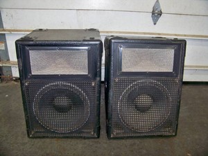 (PAIR) Vintage JBL MR902 Vintage Passive Two-Way State Monitor and Loudspeakers