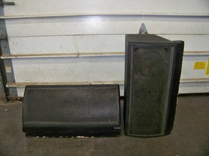 (PAIR) JBL Marquis Series MS28 Vintage Ultra-Low Profile Passive 2-Way Full Range Loudspeakers  Speakers