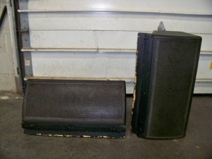 (PAIR) JBL Marquis Series MS28 Vintage Ultra-Low Profile Passive 2-Way Full Range Loudspeakers  Speakers