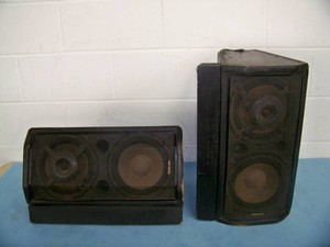 (PAIR) Community CPL27 Ultra-Compact Passive 2-Way Full-Range Bass-Reflex Mini Loudspeakers  Speakers