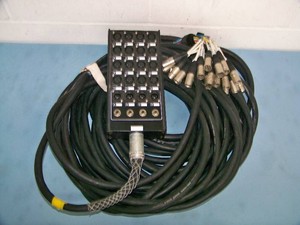 Carvin SNK 16X Professional 100 Multi-Core Audio Live Sound Stage Snake with 16 XLR Inputs & 4 Return Channels