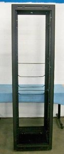 Lowel L277-77 Series Professional  Commercial AV Audio Video Equipment Rack  Enclosure on Casters - LARGE 84 Tall