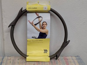 Pilates Ring Yoga Wheels - All In Motion Black