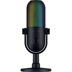 Razer Seiren V3 Chroma RGB USB Microphone with Tap-to-Mute Sensor PC Gaming Controller