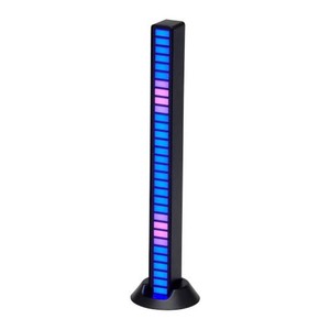LitezAll Rechargeable Sound Activated Color Changing Light Bar Battery Included