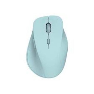 North Wireless Ergonomic 6 Button Mouse - Sky Blue Rechargeable, Radio Frequency, Business Use
