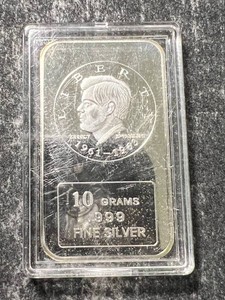 10 GRAMS .999 FINE SILVER BAR IN AIRTITE