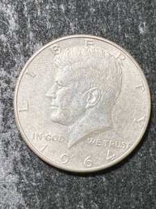 1964-D US KENNEDY HALF DOLLAR