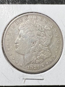 1921-S US MORGAN SILVER DOLLAR