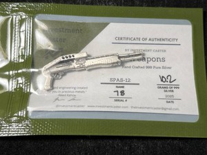 10.2 GRAMS .999 FINE SILVER SPAS12