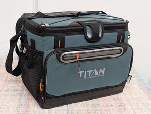 Titan by Arctic Zone Deep Freeze Zipperless Hardbody 12 Cans8 qt Cooler