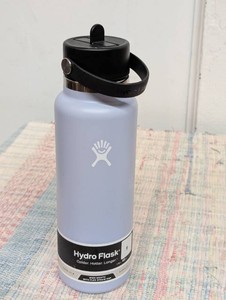 Hydro Flask 24 fl oz Stainless Steel Wide Mouth Flex Straw Water Bottle