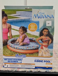 Disney Moana Kiddie Pool Inflatable, Toddler, PVC, Age 3