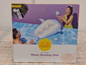 Whale Beanbag Toss Inflatable Float