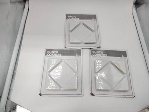 Lot of 3 Horizon Group Magnetic Photo Corners �� 4-Count Packs (12 Total) �� White �� New