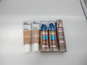 Lot of 5 Cosmetics �� Neutrogena, Maybelline & Makeup Revolution �� Foundation & Face Glow �� New