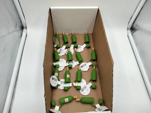 Lot of 14 Novelty Wine Bottle Straw Covers �� Green �� Fits 9-10mm Tumbler Straws �� New