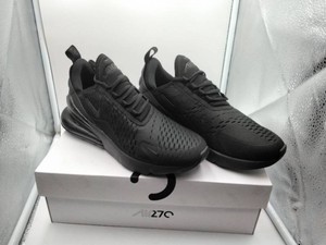 Nike Air Max 270 Womens Triple Black Size 8.5 �� New in Box