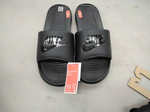 Nike Victori One Slides Mens Triple Black Size 13 �� New with Tags