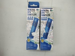 Lot of 2 Mineral Spa Sanitizer Cartridges for Hot Tubs �� Silver Ion Filter Sticks �� New in Box