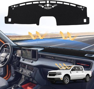 $24 Sunsdrew Dash Cover for 2022-2026 Ford Maverick Dashboard Cover Mat for Maverick Accessories Sunshade Nonslip Mesh Protector No Glare