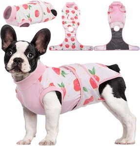 $29 Kuoser Recovery Suit for Dogs Cats, Soft Dog Surgery Suit Female Male Spay  Professional Dog Onesie for Surgery, Substitute E-Collar & Cone, Prevent Licking Dog surgical suit Pet Neuter Suit