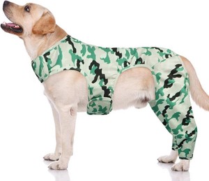 $29 Dog Hind Leg Recovery Sleeve After Surgery for Torn ACL CCL TPLO  Hind Leg Incisions, Long Time Comfort, Fast & Easy Dressing, Secure Comfortable Fit, Cone Alternative, Daily Wear Pants