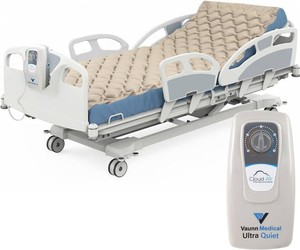 $63 Vaunn Medical Cloud Air Whisper Quiet Alternating Air Pressure Mattress Topper with Pump Twin Size 36 x 78 x 3 MSRP $54.99