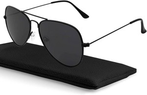livho Sunglasses for Men Women Aviator Polarized Metal Mirror UV 400 Lens Protection
