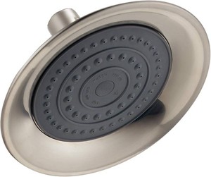 $71 DELTA FAUCET Rubber Limited RP61181BN Showerhead, Brushed Nickel, 0.5