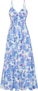 $30 GRACE KARIN Womens Summer Floral Maxi Dresses 2026 Long Flowy Boho Dress Beach Vacation Sundresses Casual Clothes with Pocket Size 2XL