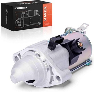 $113 A-Premium Starter Motor, 12V 1.6KW 9 Teeth Clockwise, Compatible with Honda  for CR-V CRV 2014 2.4L, Civic 2014-2015 2.4L, Replace# 31200-R5A-A01