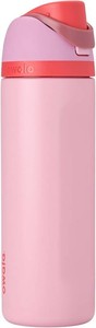 $24 Owala FreeSip Stainless Steel Water Bottle 24 oz Angel Food Cake