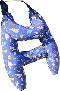 $25 Car Travel Pillow, H-Shape Car Sleeping Soft Neck Pillow Head and Body Support Cushion for Car Seat Pillow with Headrest for Road Trips (Dinosaur)