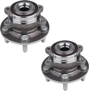 $96 PAROD 512498 Set of 2 Front or Rear Wheel Hub Bearing Assembly Fit for 2013-2020 Ford Fusion,2019-2020 Police Responder HybridSSV Plug-in Hybrid, 2013-2016 Lincoln MKZ,wABS 5Lugs