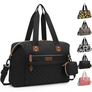 Pritent Diaper Bag Tote Waterproof Maternity Baby Bags with Pacifier Case  M-Black,Removable Shoulder Strap, Stroller Clips,Insulated Pocket,for Mom & Dad, Travel, Maternity, Labor and Delivery