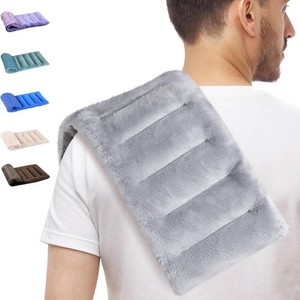 $23 SuzziPad Microwave Heating Pad for Muscle Soreness Fatigue, 7X16, Gray  Long Lasting Cordless Hot Pack, Moist Heat for Body Discomfort, Multi Chamber Design for Muscle Tightness & Stiffness & Aches