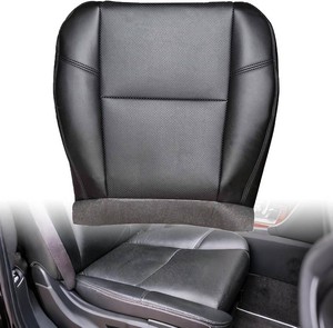 $29 Priprilod #194 Black Perforated Bottom Seat Cover Fit for Chevy GMC 07-14  #194 196 197, perforated leather, 12 inch foam padding, fits heatedcooled and power seats, Silverado Tahoe Yukon Escalade 0